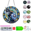 Black Cat DIY Acrylic Special Shape Drill Diamond Art Hanging Decor Kits