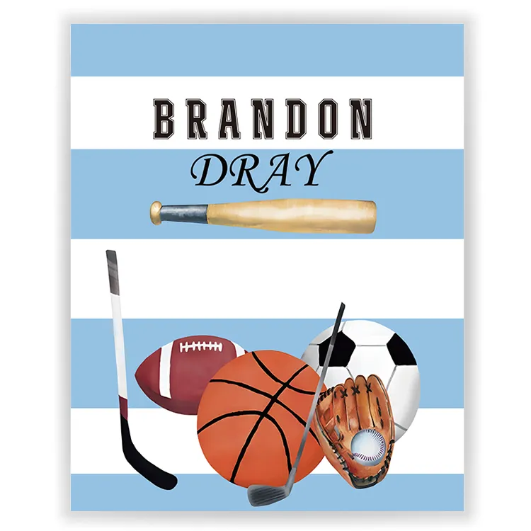 Personalized Lovely Kid Ball Blanket for Comfort & Unique | BKKid60