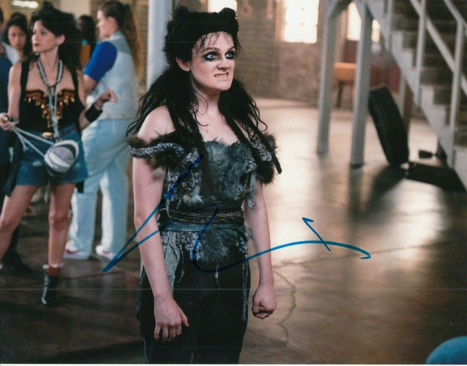 GAYLE RANKIN signed (GLOW) autograph 8X10 Photo Poster painting *Sheila the She-Wolf* W/COA #7