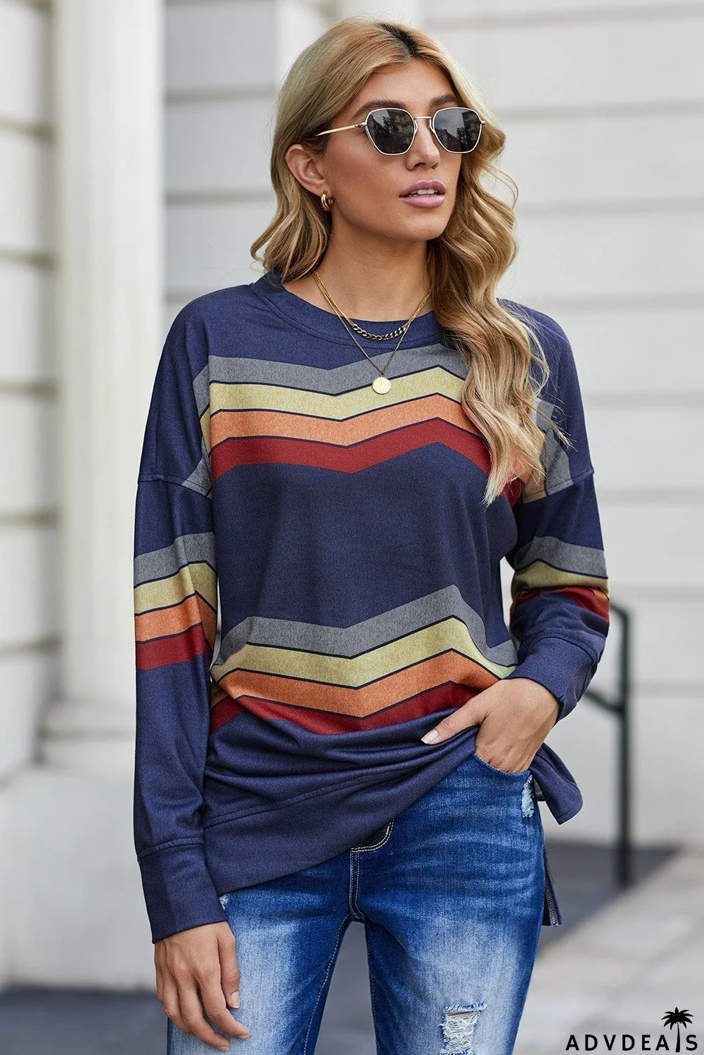 Color Block Classic Sweatshirt
