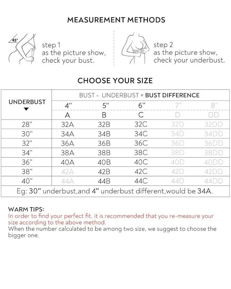 Comfort Floral Padded Push Up Lace Bras