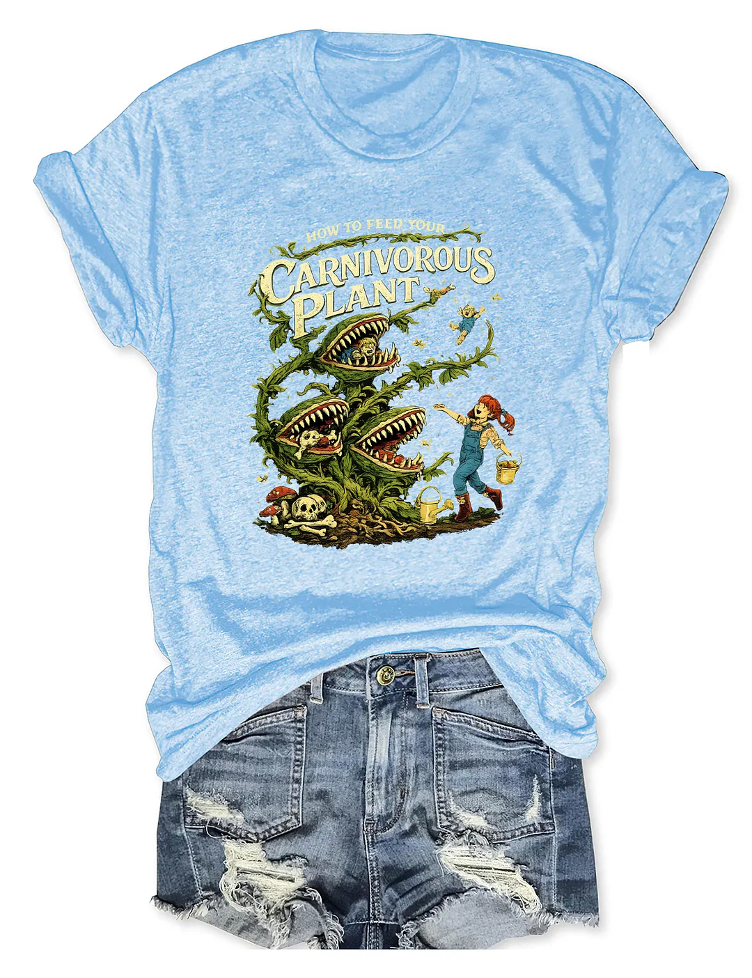 Carnivorous Plant Funny Garden T-shirt