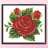 Rose - 9CT Partial Beaded Cross Stitch Kit(27x24cm)