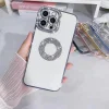 Coque transparente en Diamant Paillet&eacute; pour iPhone
