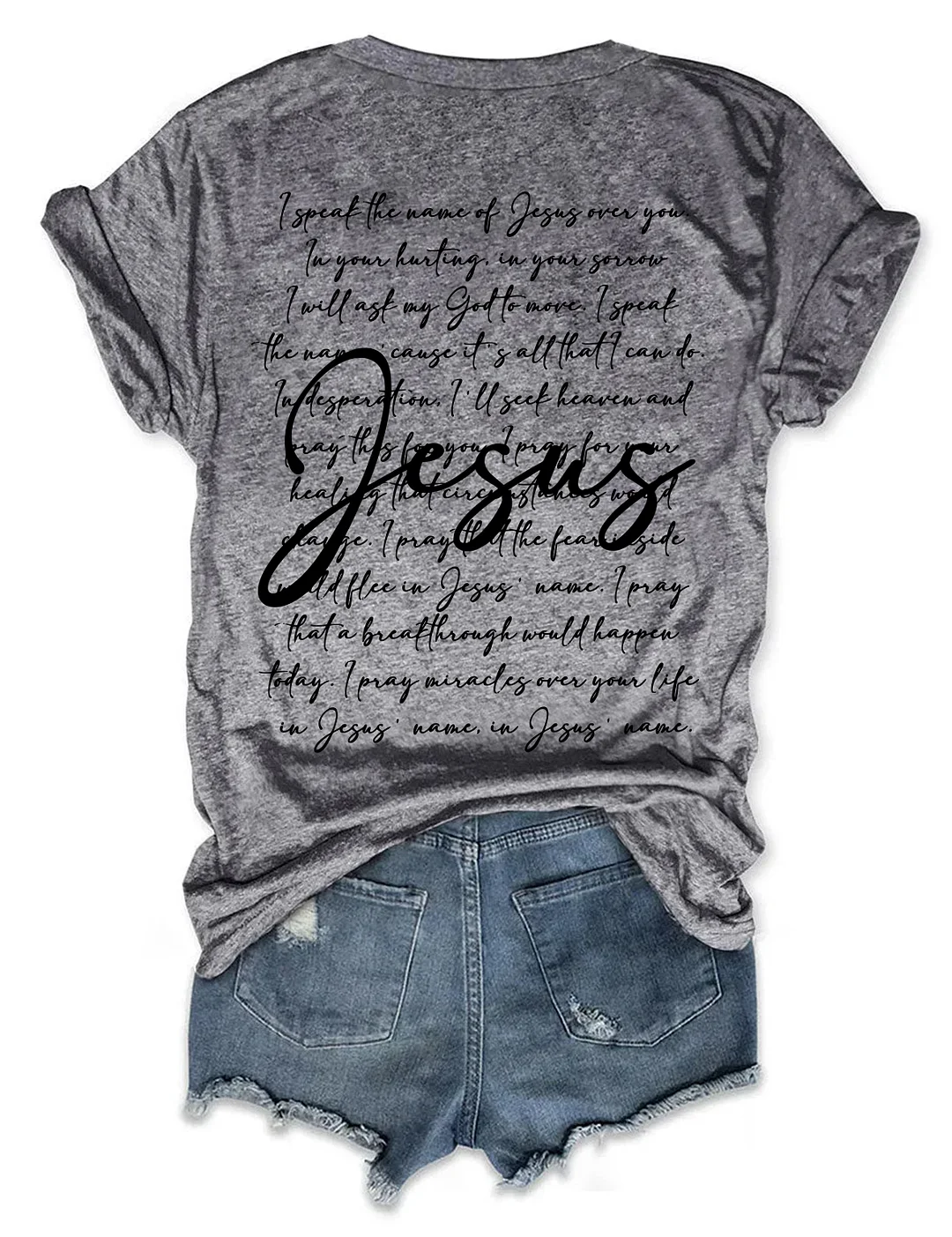 I Speak The Name Of Jesus T-shirt