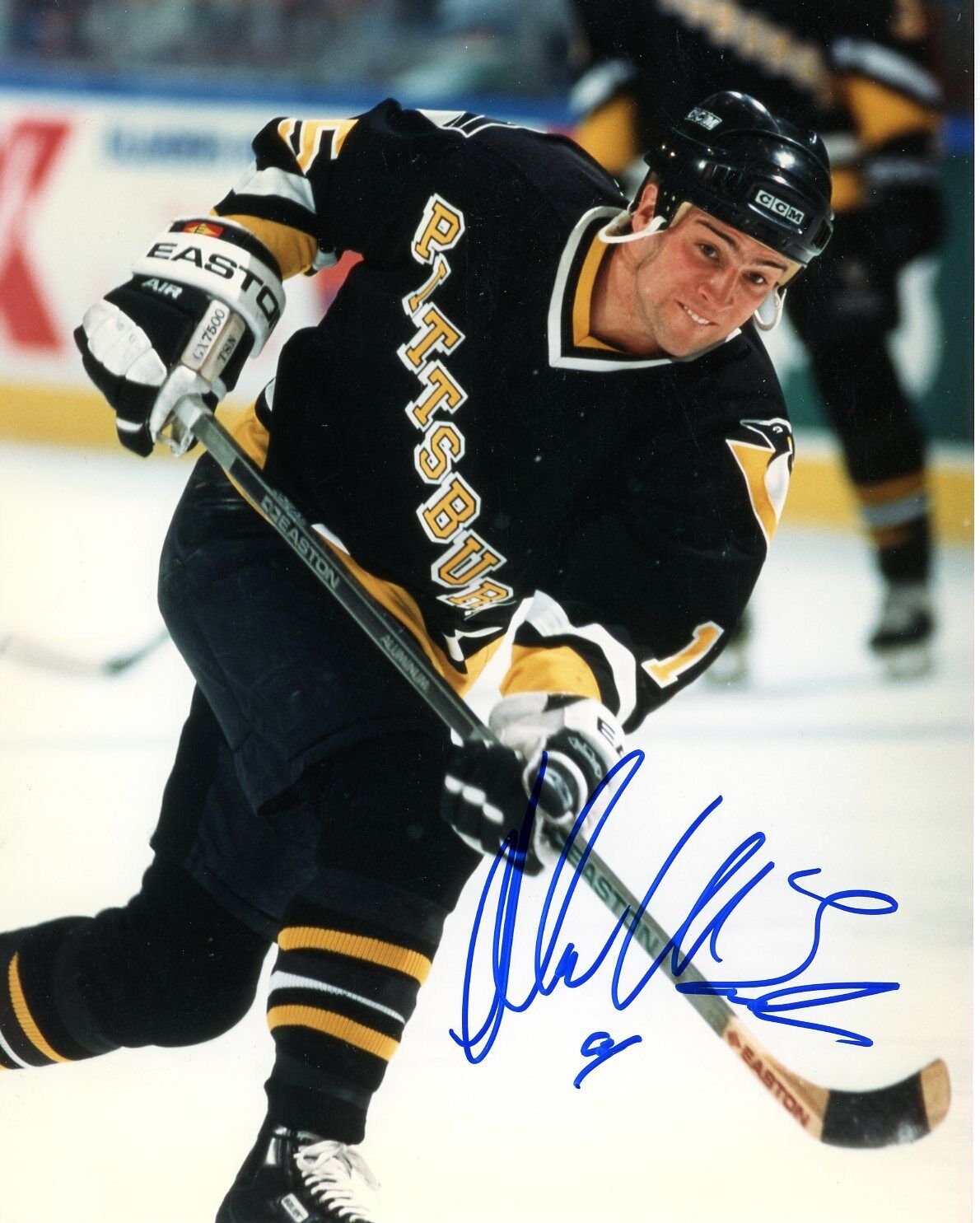 Shawn McEachern Autographed 8x10 Pittsburgh Penguins # S313