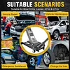 [US Local Warehouse] 3T Horizontal Hydraulic Jack Adjustable Dual Pumps Hydraulic Lift Auto Repair