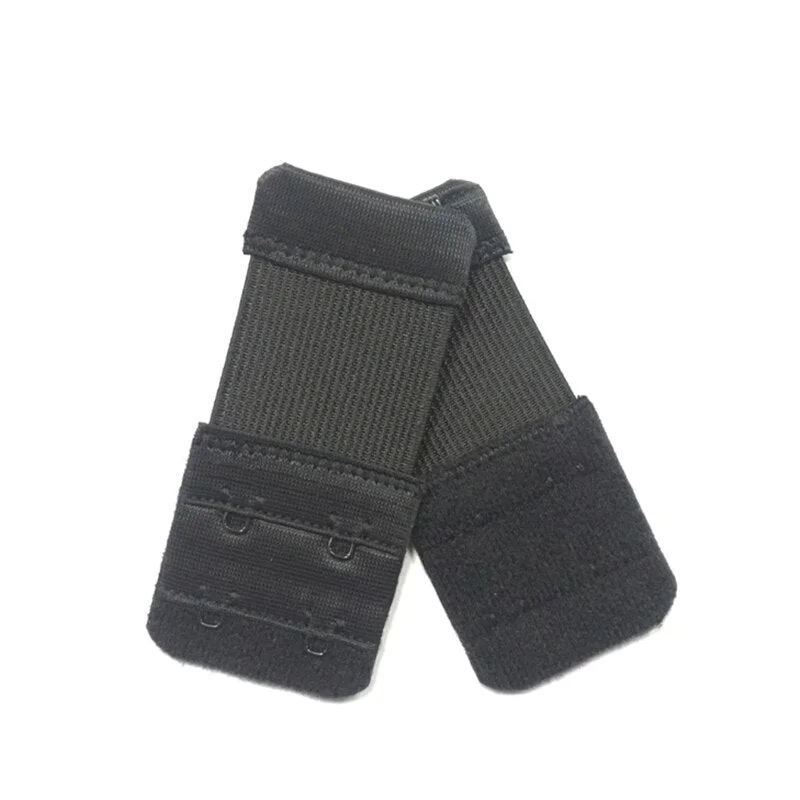 3PCS Bra Extender 2/3/4 Hooks Women Elastic Bra Extension Strap Hook Clip Intimates Adjustable Lengthened Buckle Bra Accessories