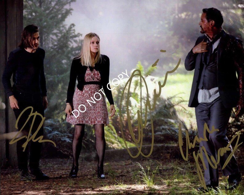 Jason Ralph Olivia Taylor Charles Mesure 8 x10 20x25 cm Autographed Hand Signed Photo Poster painting