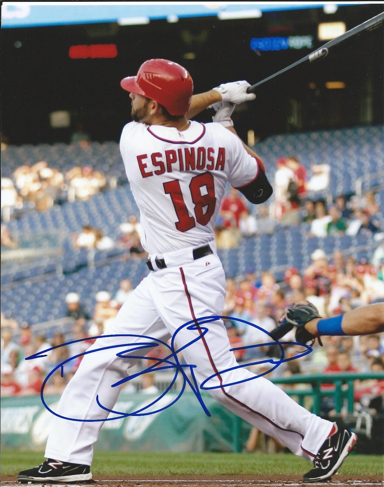 DANNY ESPINOSA signed autographed WASHINGTON NATIONALS 8x10 Photo Poster painting w/COA