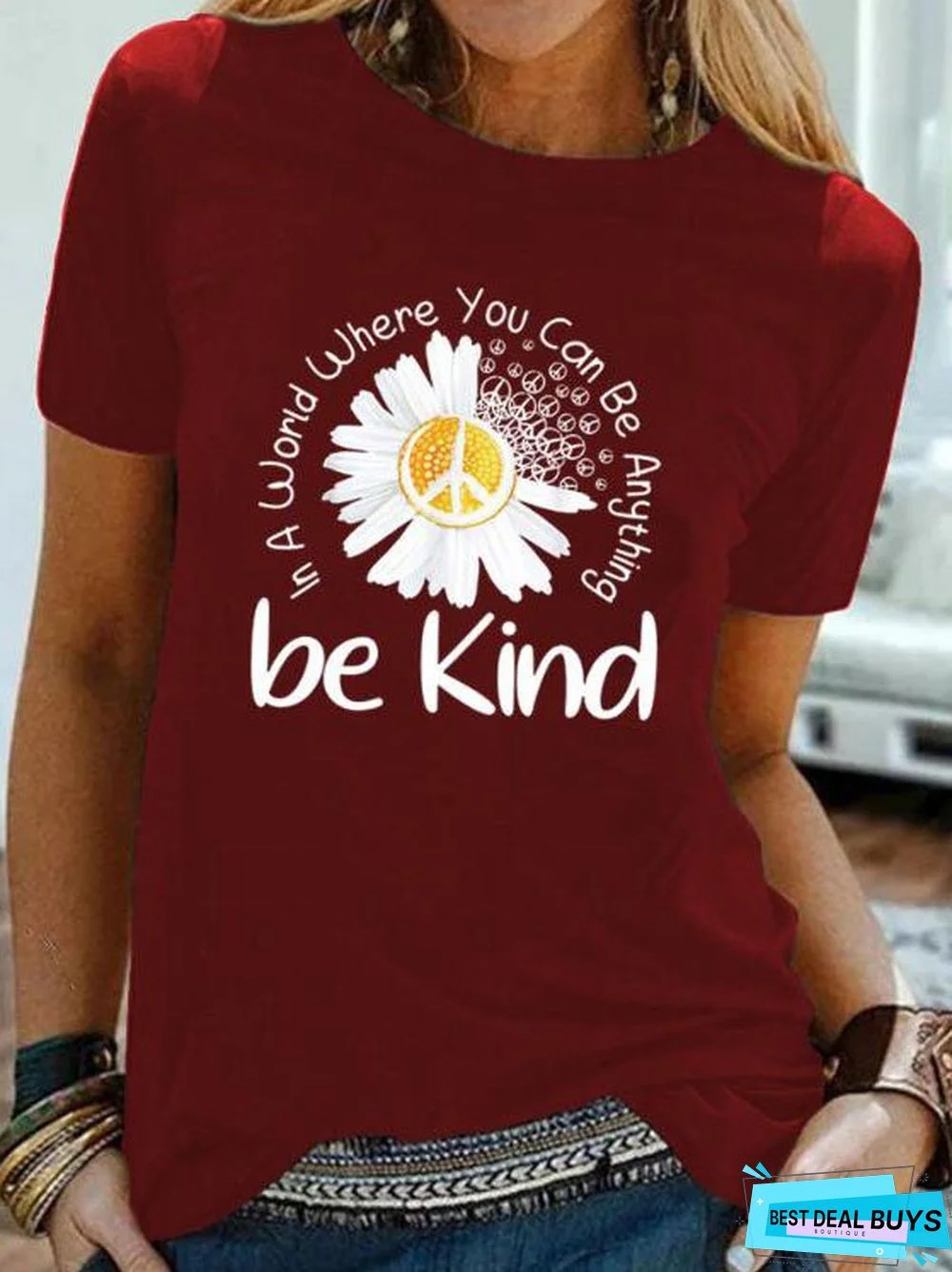 Casual Short Sleeve T-shirt