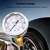Hydraulic Fluid Pressure Gauge Tester Meter 0-3500PSI US Thread Manometer