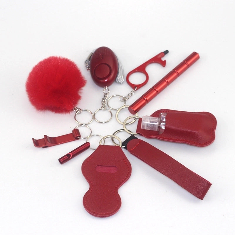 Original Design Self-defense Sunflower Self-defense Self-defense Metal Bag Pendant Self-defense Keychain