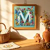 Butterfly Flower M 5D Partial Drill DIY Diamond Painting Kit 30*30cm