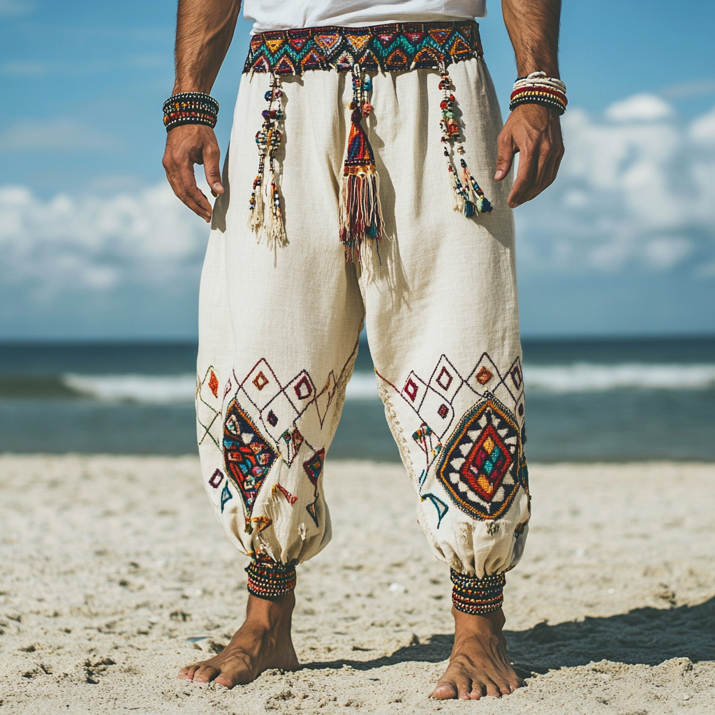 Bohemian Harem Pants-inspireuse