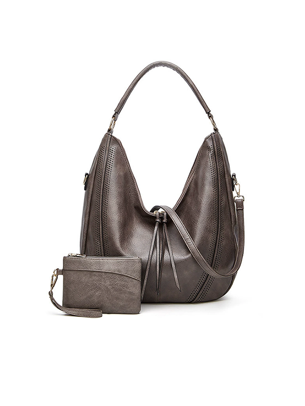 Large Capacity PU Leather Tote Bag