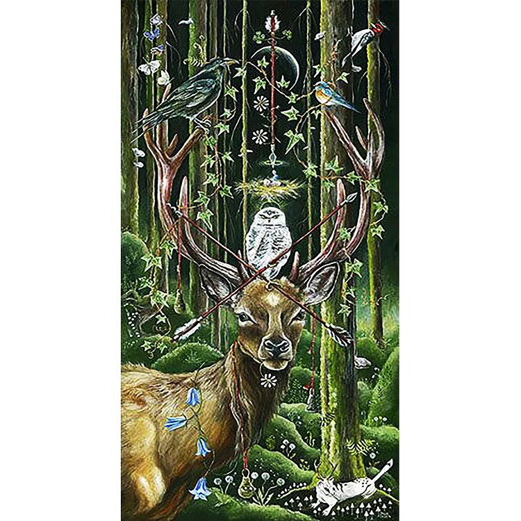 Sika deer | Full Round/Square Diamond Painting Kits