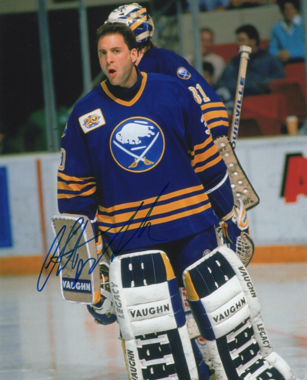 CLINT MALARCHUK SIGNED AUTOGRAPH BUFFALO SABRES 8X10 Photo Poster painting