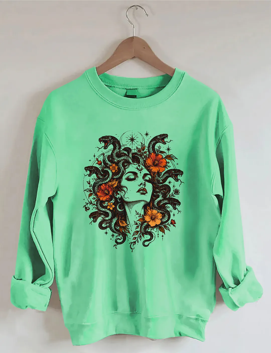 Vintage Medusa Feminist Sweatshirt