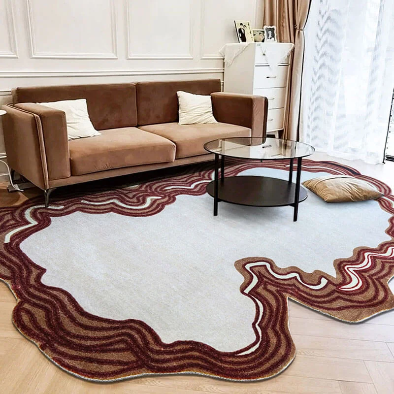 Irregular Rugs for Living Room / Bedroom