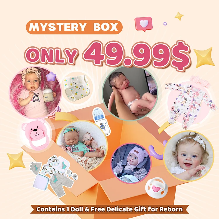 【✈️Fast Delivery in 3-7 Day】12-22 Inches Reborn Toddlers or Newborns Doll Mystery Box As Low As $49.99!!!!