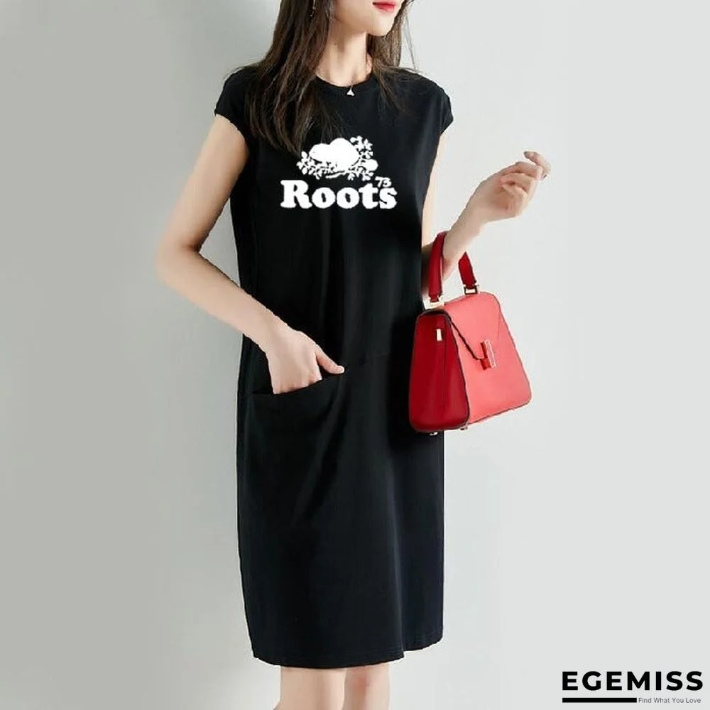 Loose and Slim T-shirt, Large Size and Long Dress Black Dresses | EGEMISS