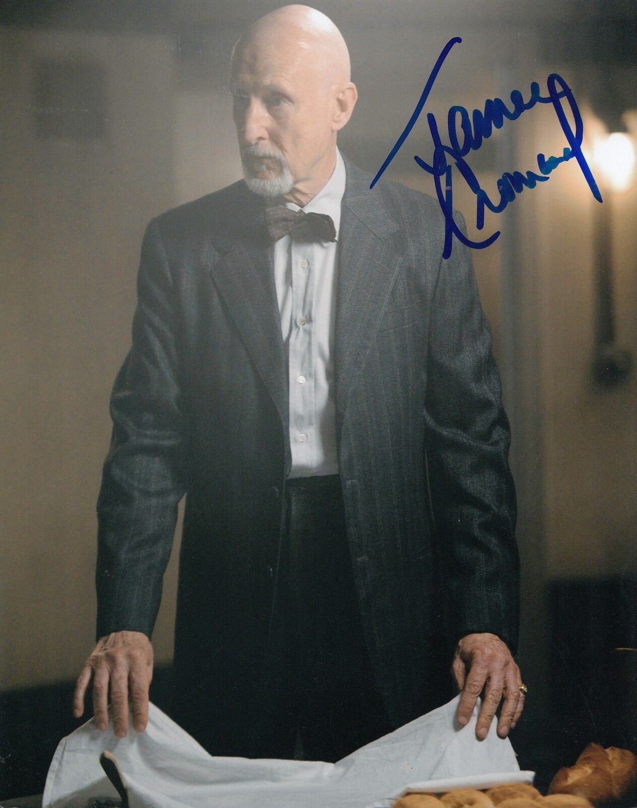 JAMES CROMWELL signed (AMERICAN HORROR STORY) 8X10 Photo Poster painting W/COA Dr Arthur Arden A