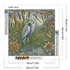 Diamond Painting -DIY Round Drill Egret(40x40cm)