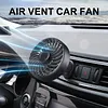 USB Powered Car Fan Vent Clip Car Cooling Fan 3 Speeds Quiet Brushless Motor 360 Rotatable for Sedan SUV RV Pickup Truck Van