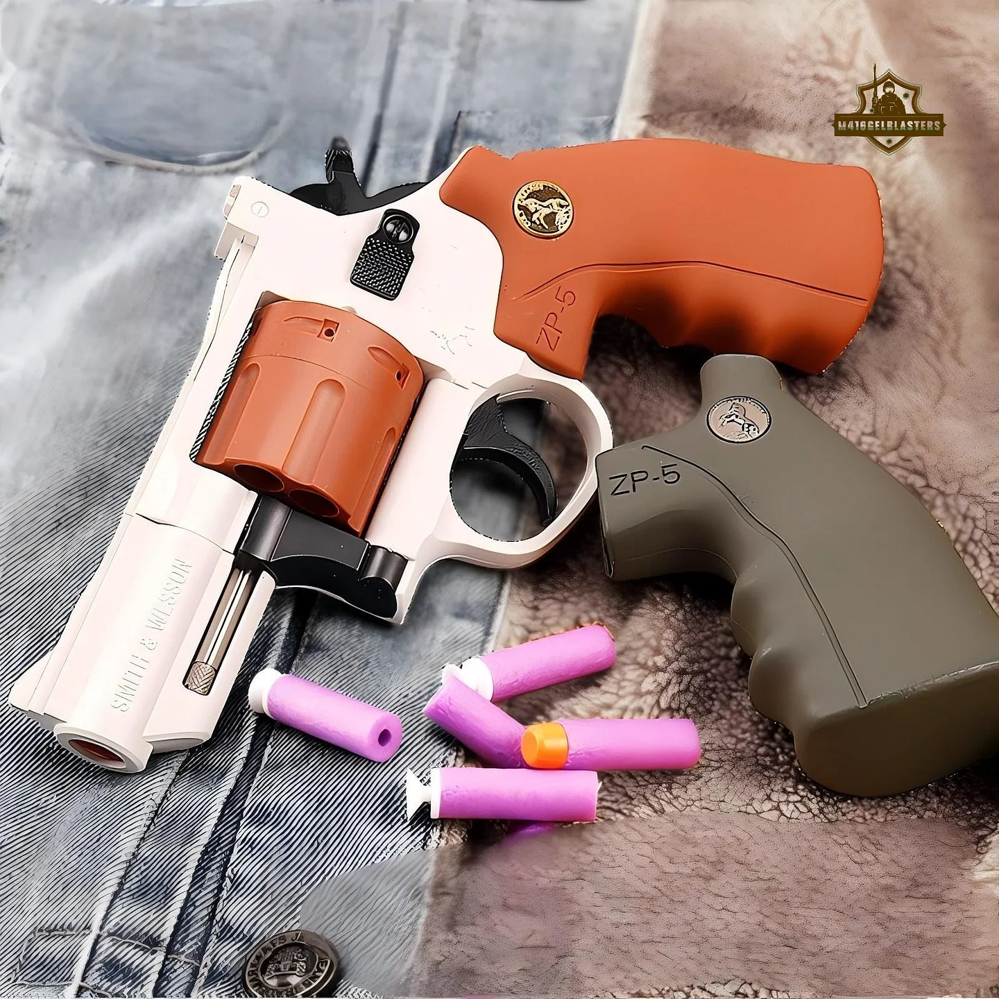 Little Moon Revolver Toy Gun ZP5 Alloy 357 Python Model