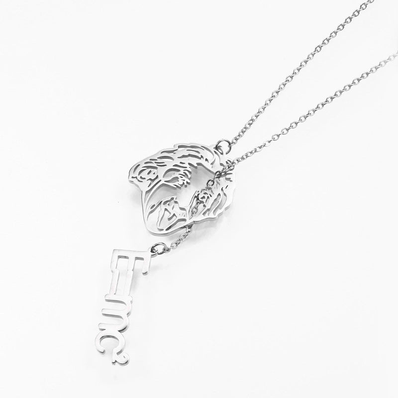 304 Stainless Steel 18K Gold Plated IG Style Classic Style Commute Plating Animal Heart Shape Feather Pendant Necklace