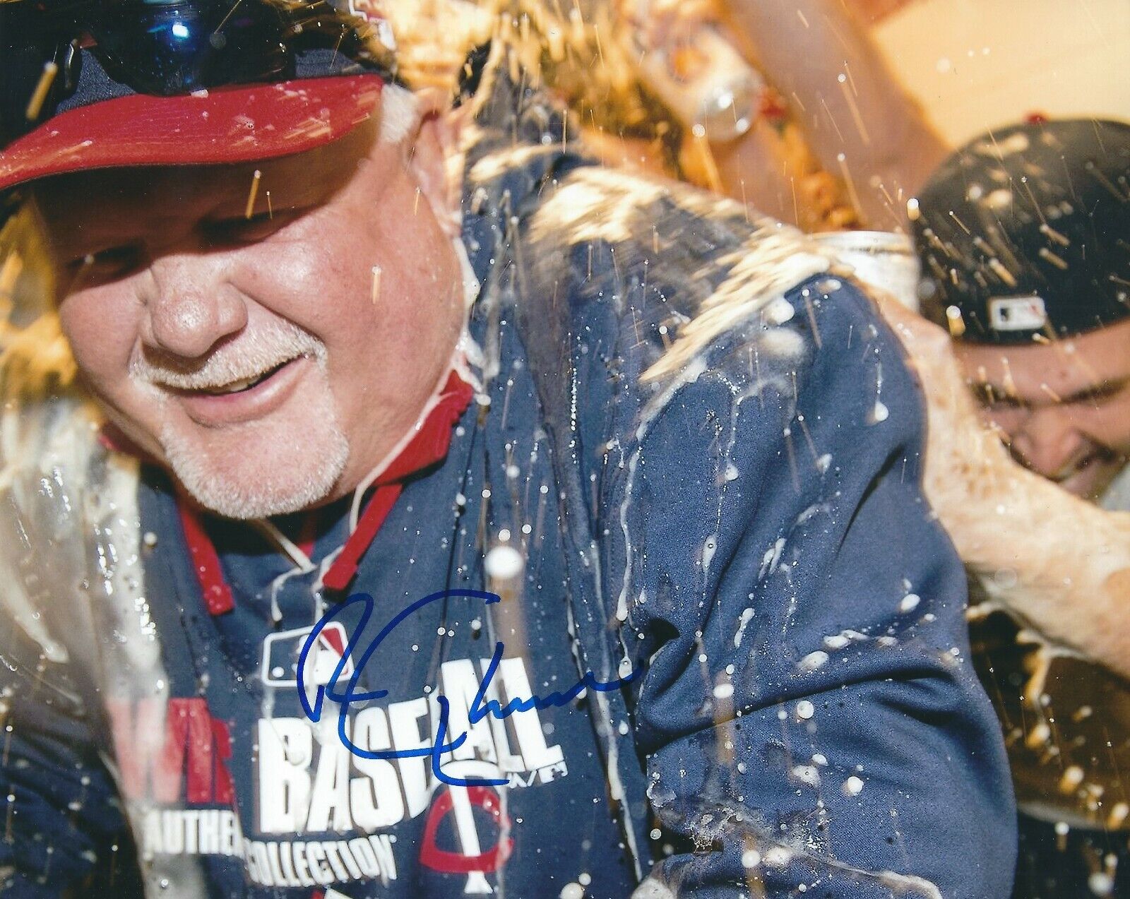 Autographed 8x10 Ron Gardenhire Minnesota Twins Photo Poster painting w/COA