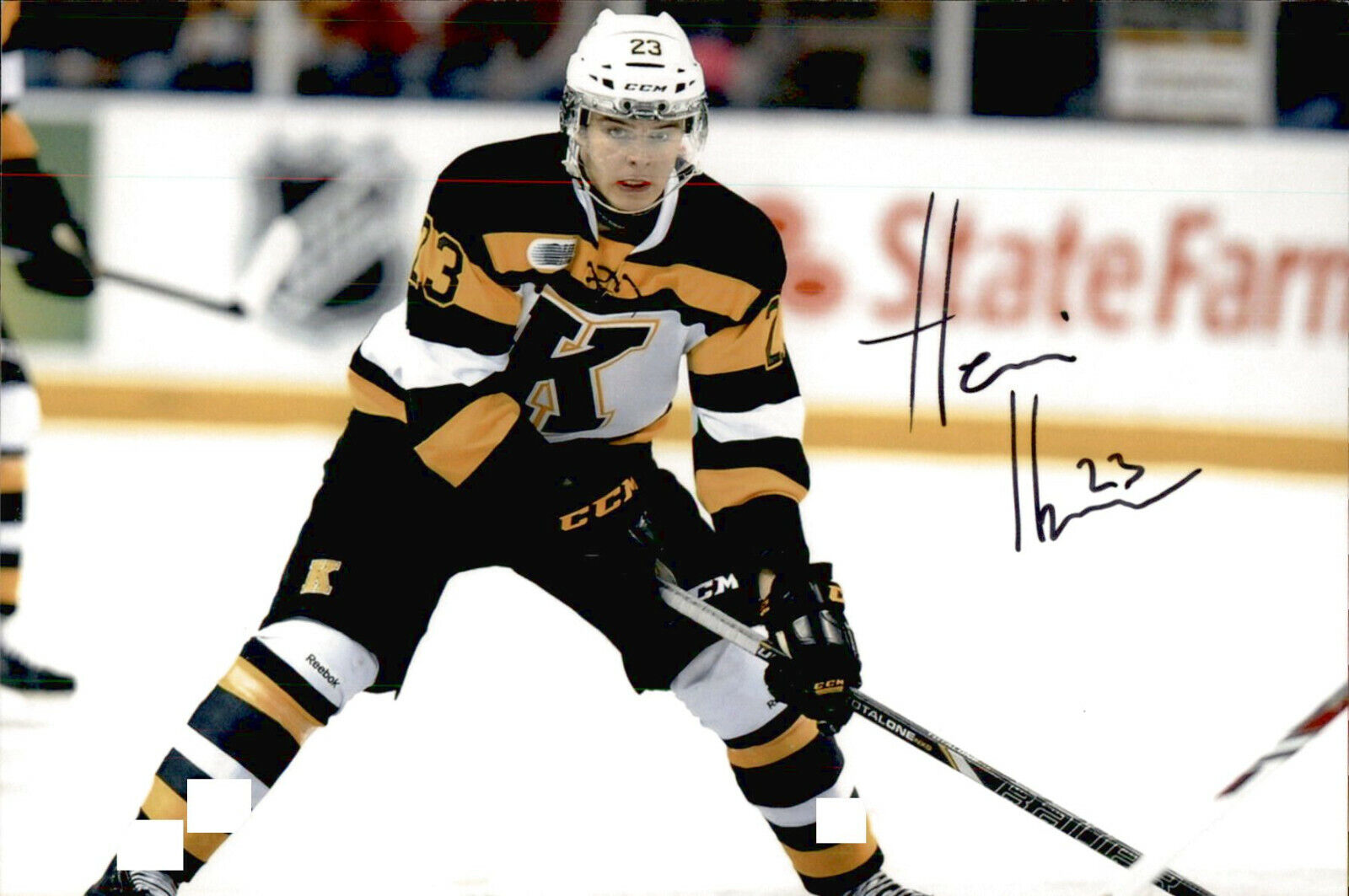 Henri Ikonen SIGNED 4x6 Photo Poster painting KINGSTON FRONTENACS / TAMPA BAY LIGHTNING