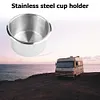 1pc Stainless Steel Cup Drinking Holder for Marine Boat Car Truck Camper