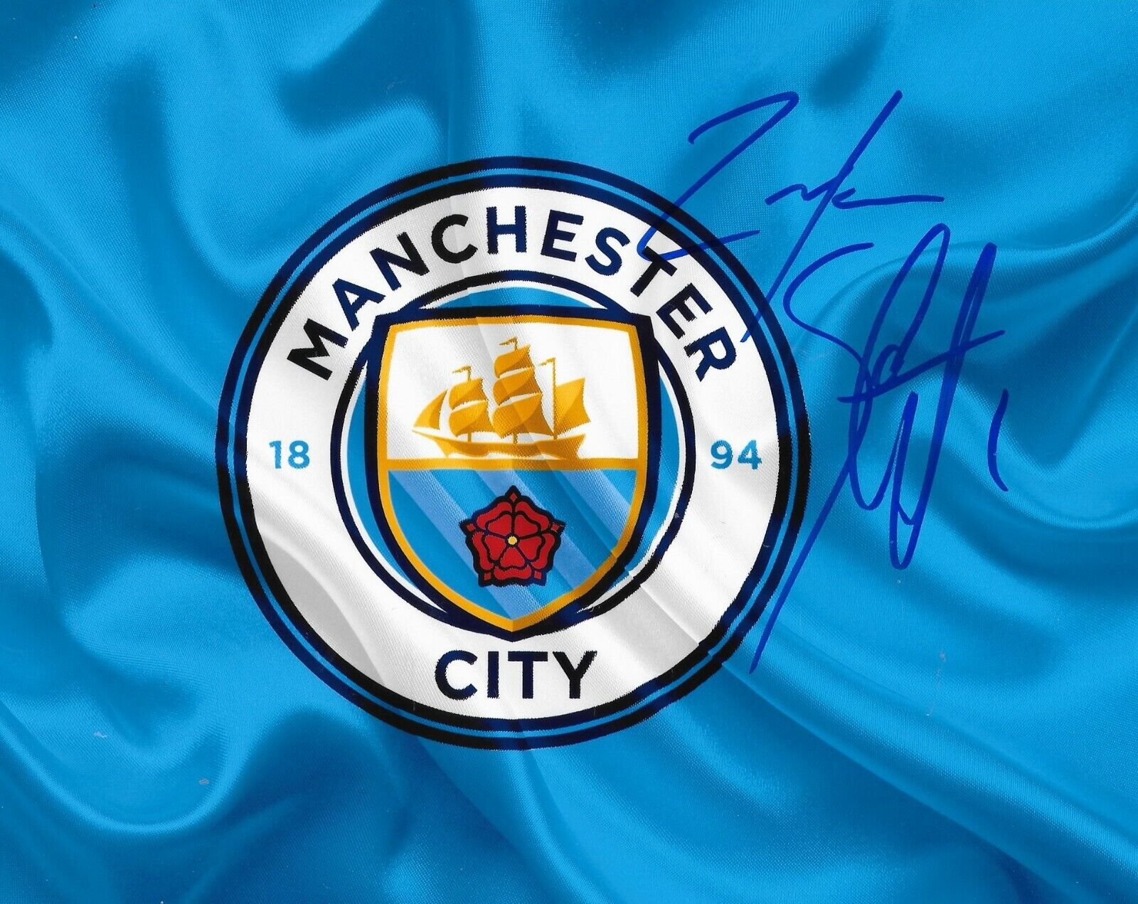 Zack Steffen Team USA signed Manchester City Logo 8x10 Photo Poster painting autographed 2