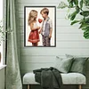 Diamond Painting -DIY Full Square Drill Valentines Day Couple(35x45cm)
