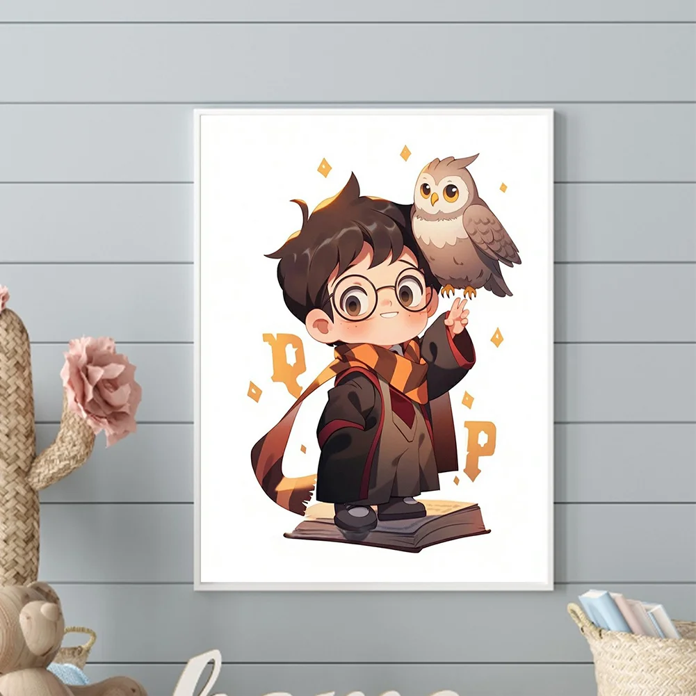 Diamond Painting - Full Round Drill - Harry Potter(Canvas|30*40cm)