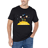 Men's Planet Printed Short Sleeves T-Shirt