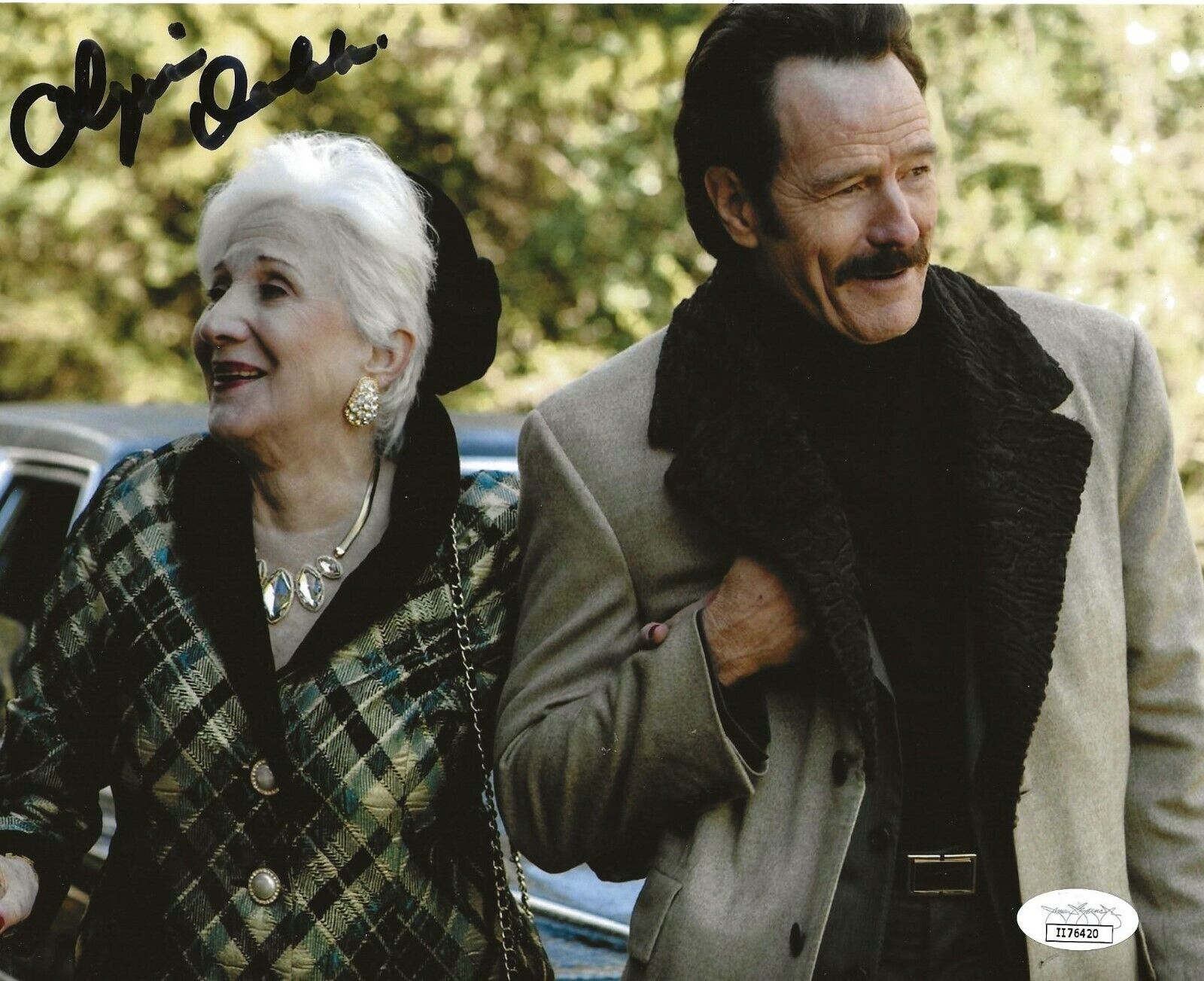 Olympia Dukakis signed The Infiltrator 8x10 Photo Poster painting autographed Aunt Vicky JSA