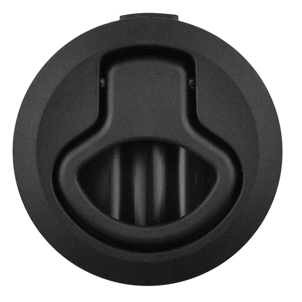 

Flush Pull Slam Hatch Latch without Lock for Marine Boat RV Trailer Black, 501 Original