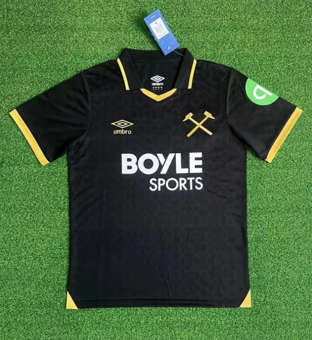 2025-26 West Ham United Second Away Jersey - Fan Edition