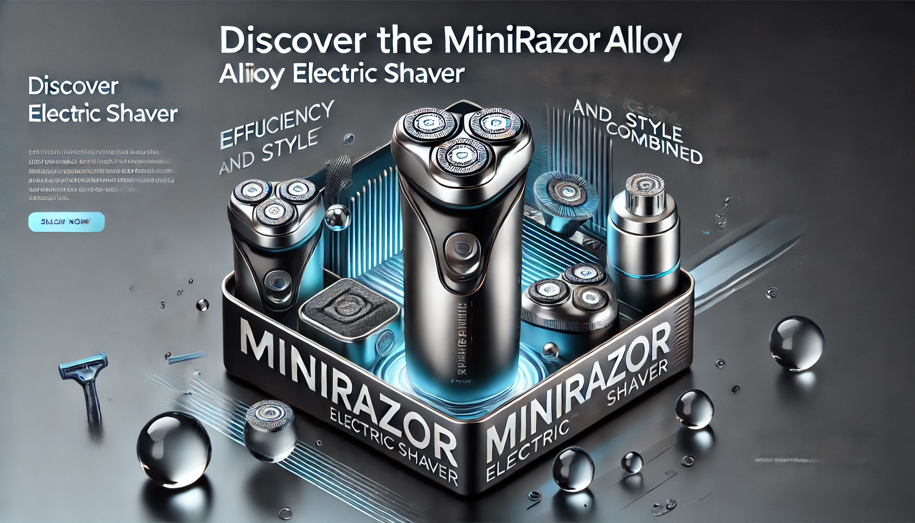 The Ultimate Guide to Modern Grooming: The MiniRazor Alloy Electric Shaver