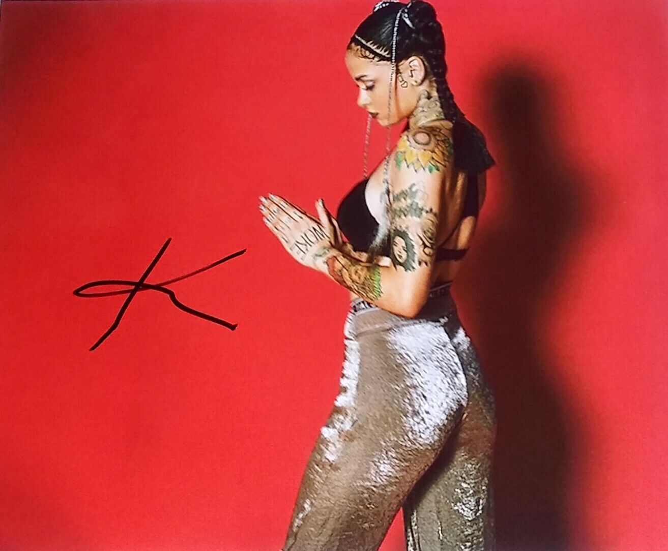 Kehlani signed 8 x 10