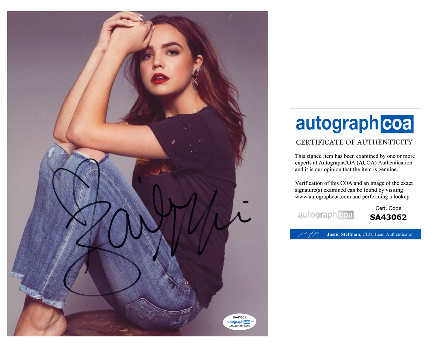 Bailee Madison Signed Autographed 8x10 Photo Poster painting The Fosters Actress ACOA COA