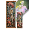Girl Under Mushroom-11CT Stamped Cross Stitch 30*90cm/11.81*35.43in(Big Size) tapestrymarket
