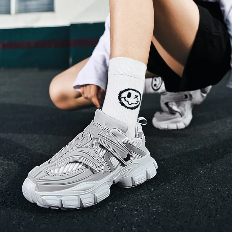 Fashion Design Men Women Chunky Sneakers 41 New Street Style Women's Sport Shoes 42 Unisex Man Casual Sneakers Woman Plus Size