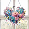 Magnifique pendentif en diamant per&ccedil;age d&rsquo;un seul c&ocirc;t&eacute;