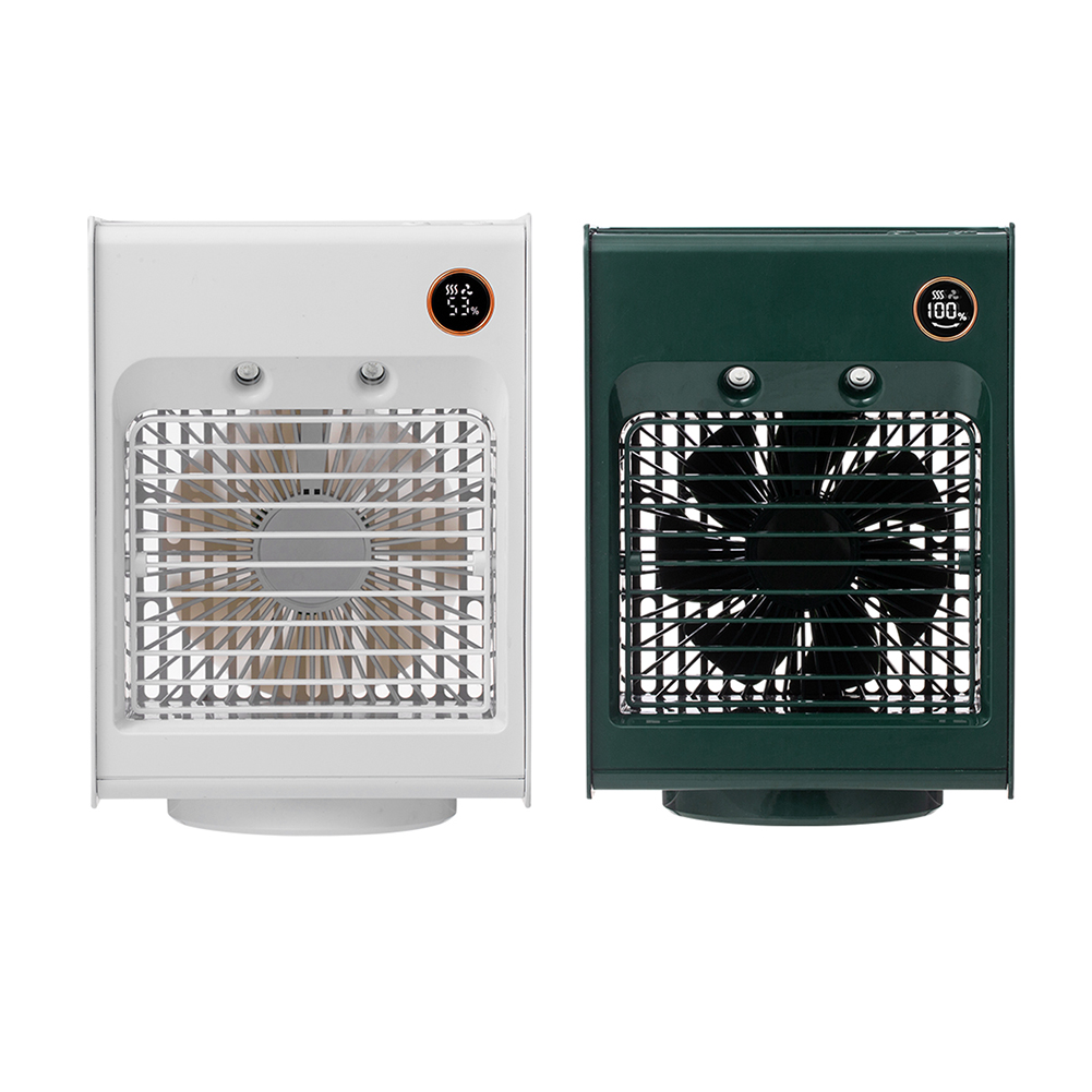 

Portable Air Conditioner USB Fan Air Cooler Humidifier for Home Desk Office, Green, 501 Original