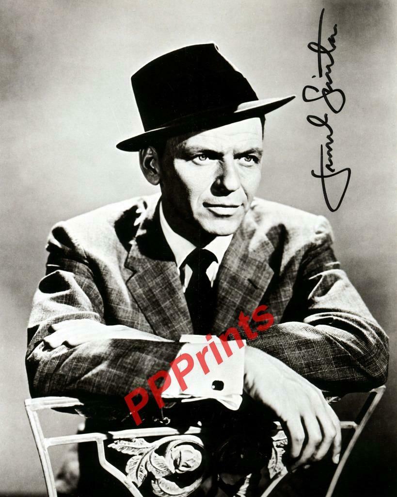 FRANK SINATRA AUTOGRAPHED 10X8 REPRODUCTION Photo Poster painting PRINT #264