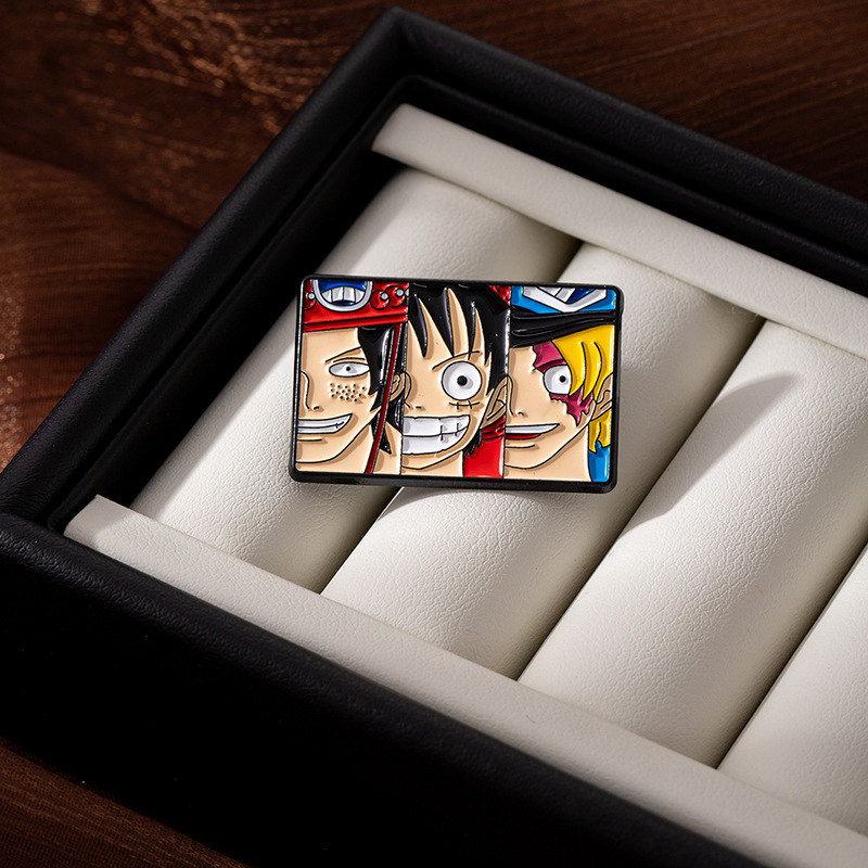 Japanese anime character badges creative and cute alloy dripping brooches clothing accessories pins medals